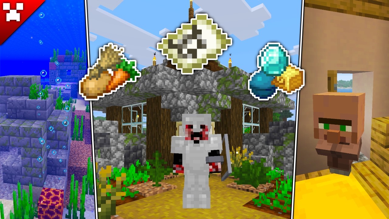 Minecraft Survival but I get WAY too easily distracted! | Let's Play Minecraft