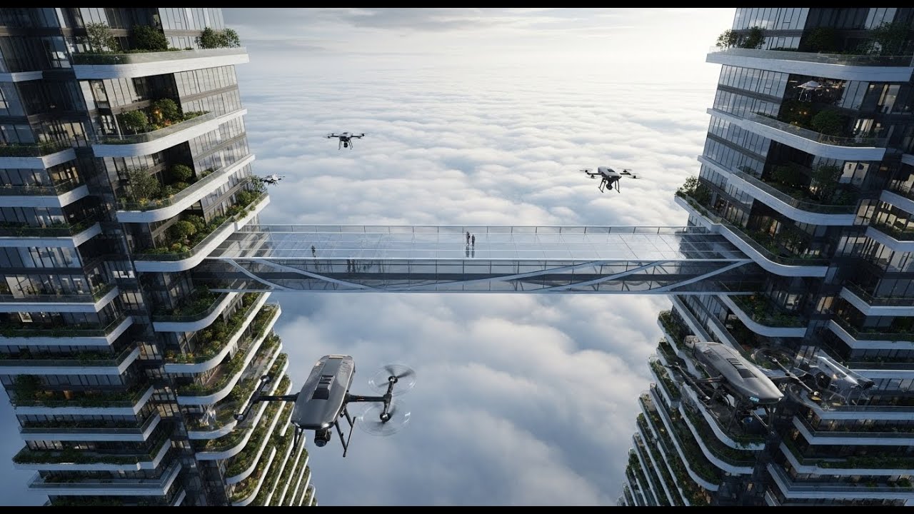 AI Film - AI Generated | Future City 2600 : 4K