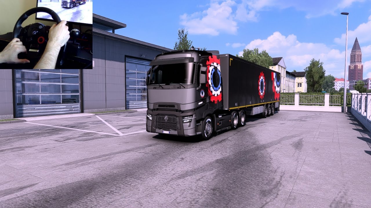Como configurar o Logitech driving force GT no Euro Truck Simulator 2 1.43 / Mais viagem rápida