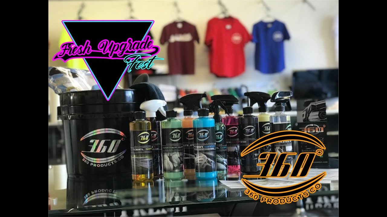 360 Products Sponsored My Car Show! [vlog 2]