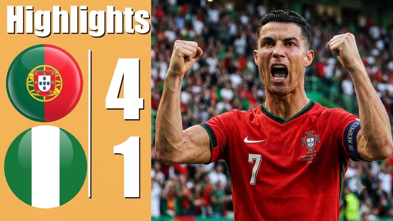 🔥Portugal vs Nigeria - highlights & all goals 2026