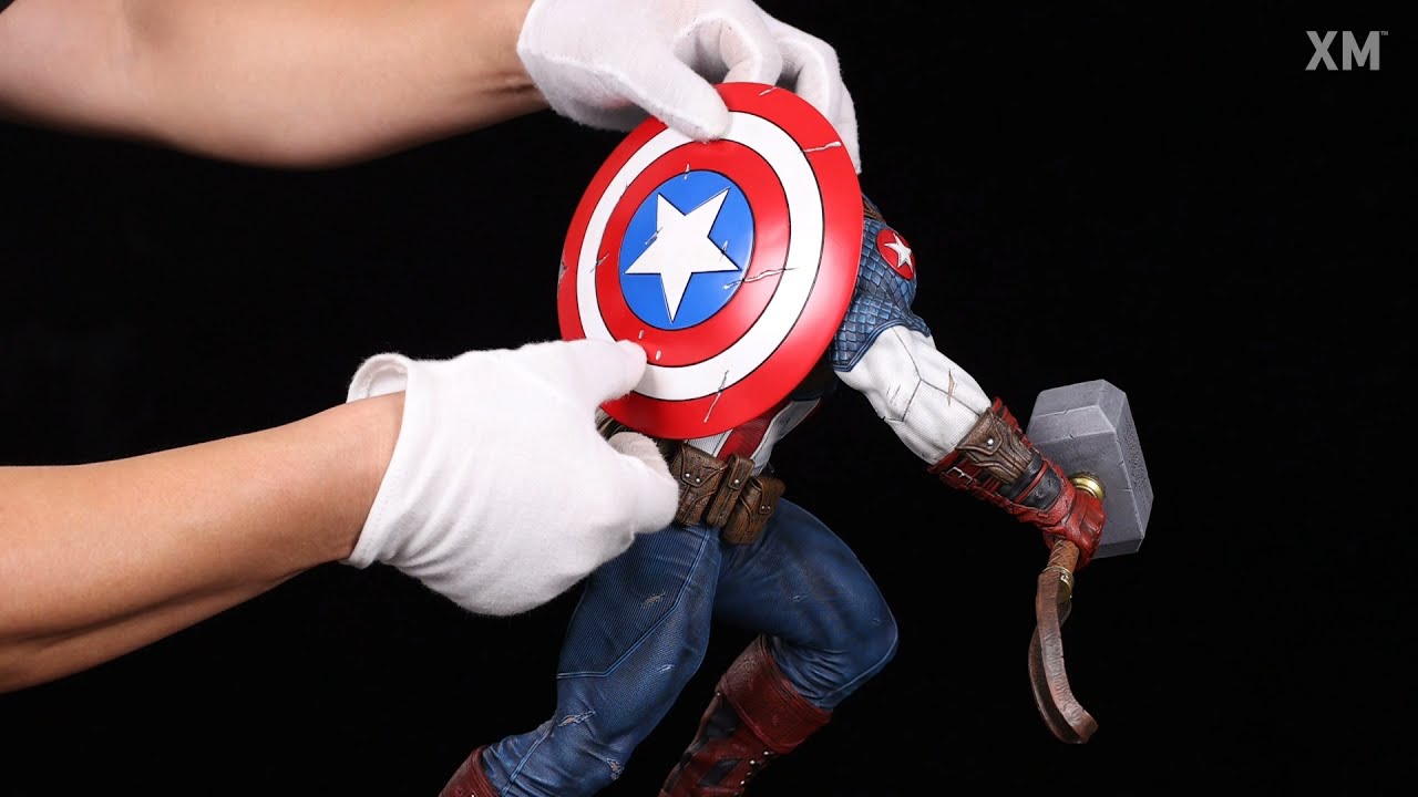 XM Studios Marvel Ultimate Captain America 1/4 Scale Assembly