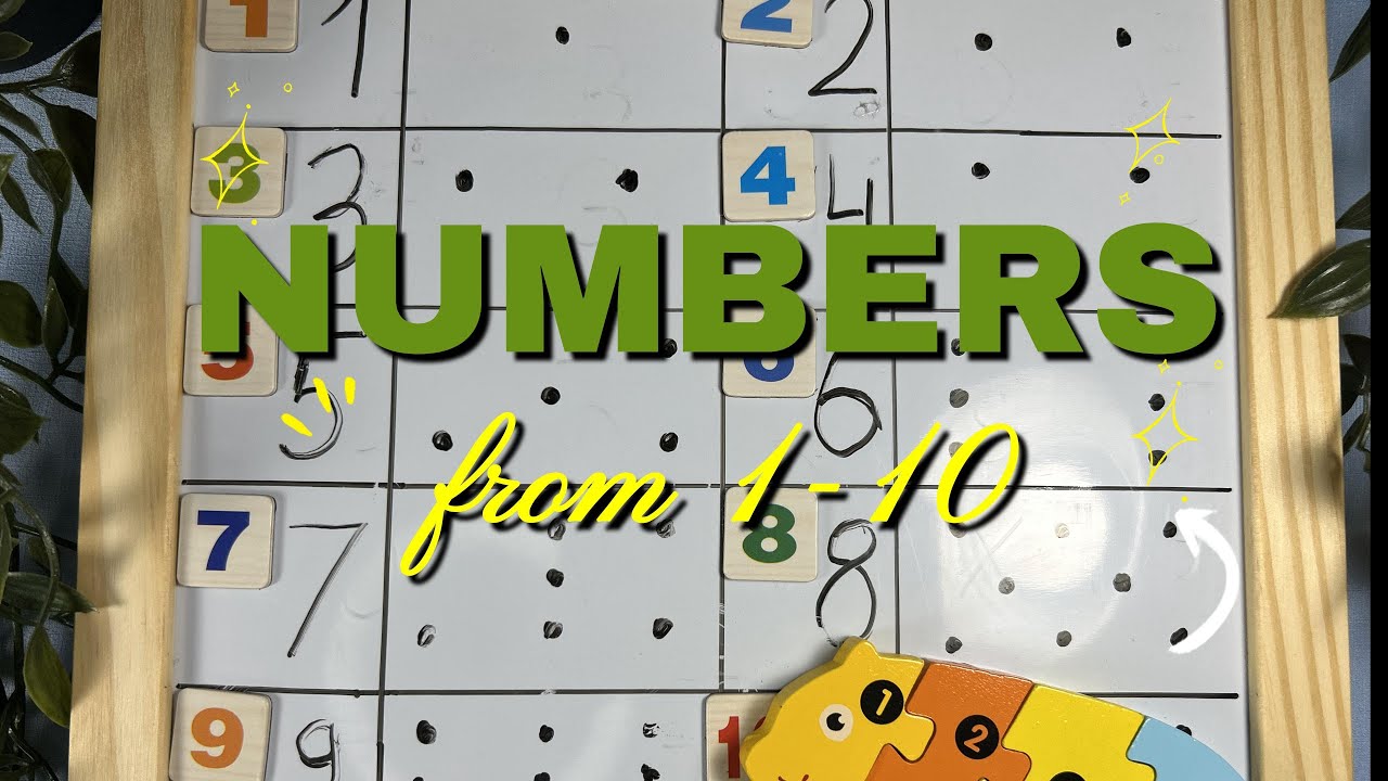Learning Numbers 1-10 with Fun Puzzles! #preschoollearning #toys #numbers