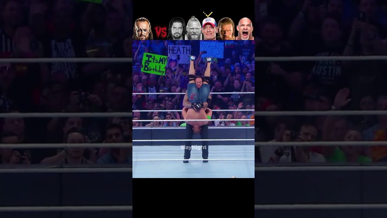The Undertaker vs WWE Legends