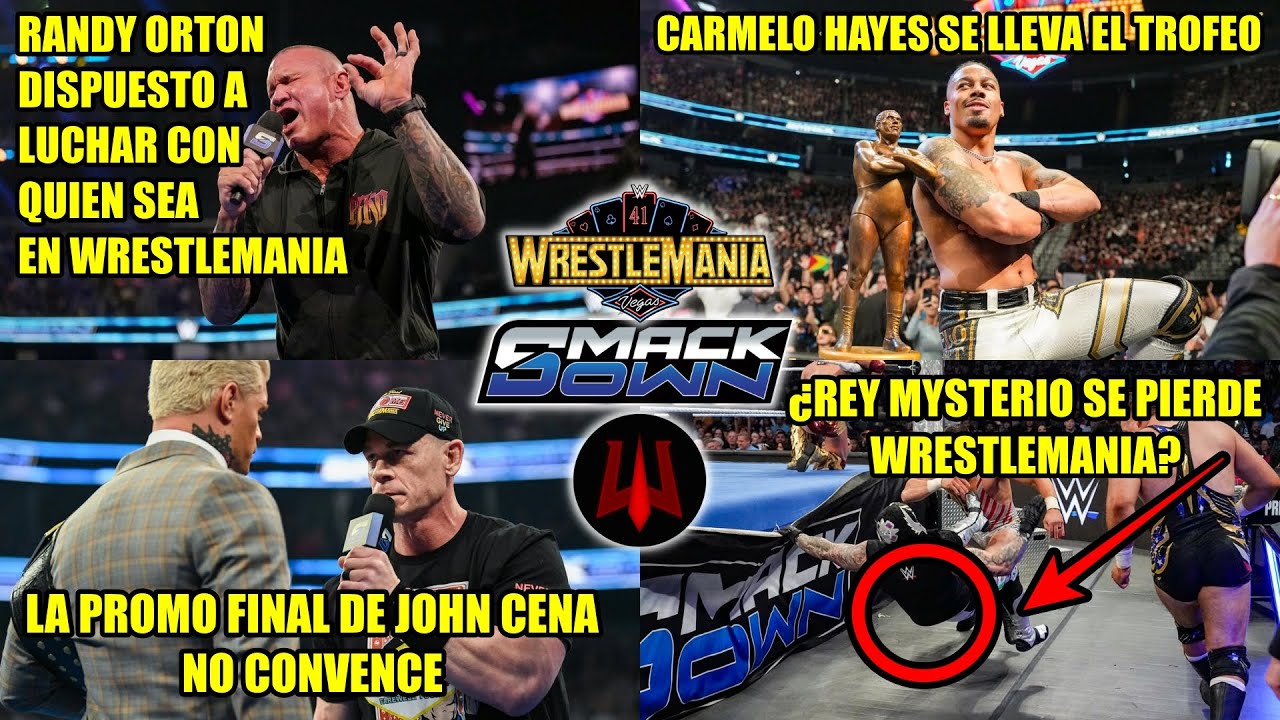 WrestleMania SmackDown 18 de Abril de 2025 - Análisis Picante