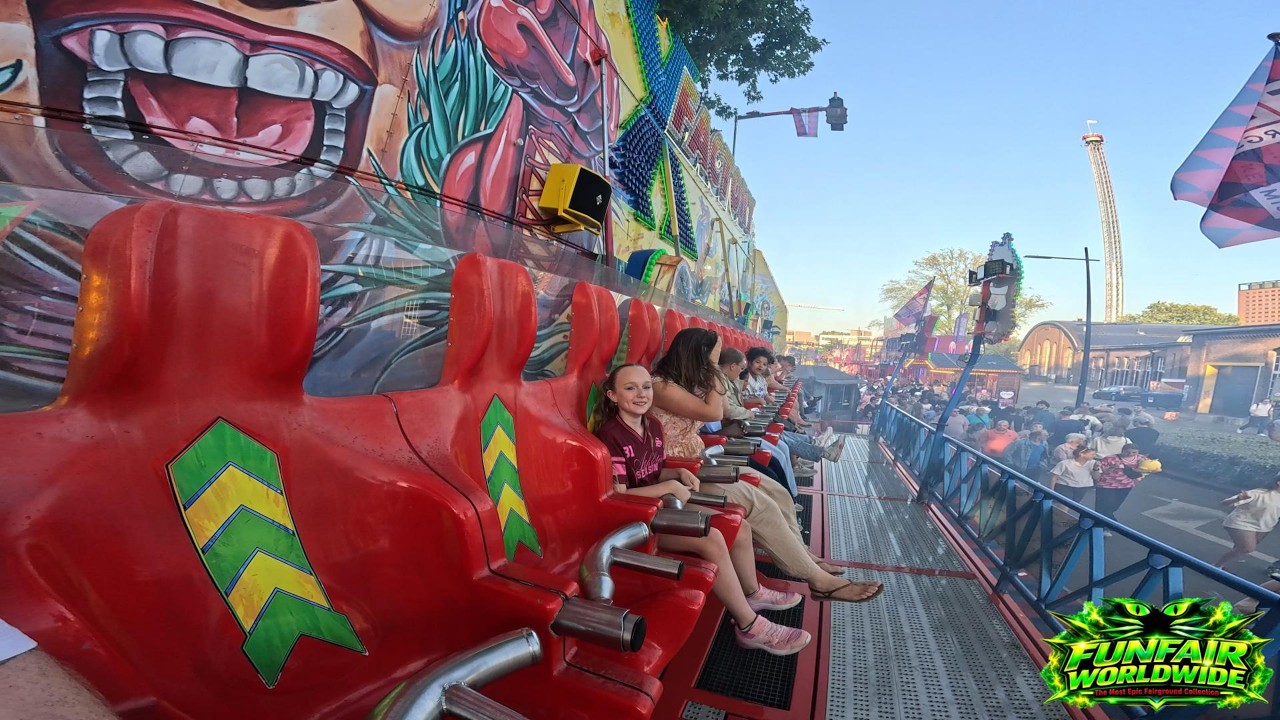 POV X-FACTORY Onride от Boesveld (4K) на выставке De Tilburgse Kermis 2026! 🇳🇱