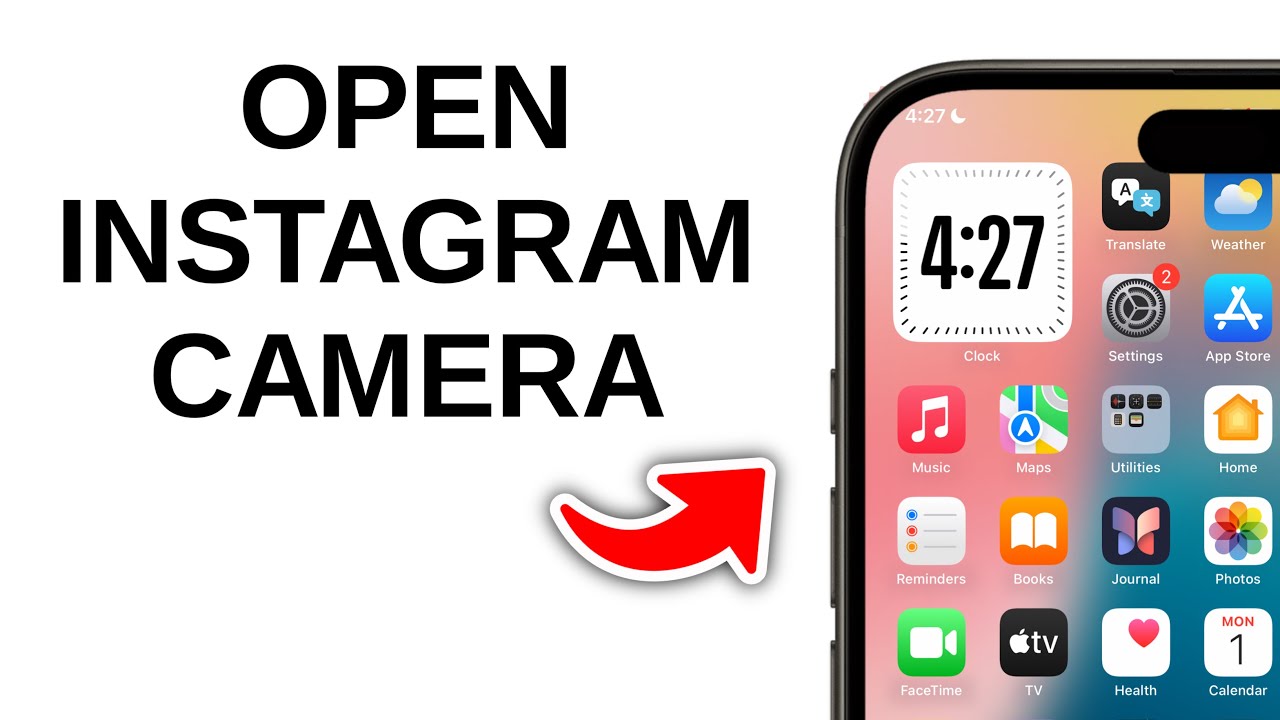 How to Open Instagram Camera With Action Button on iPhone - iOS 18