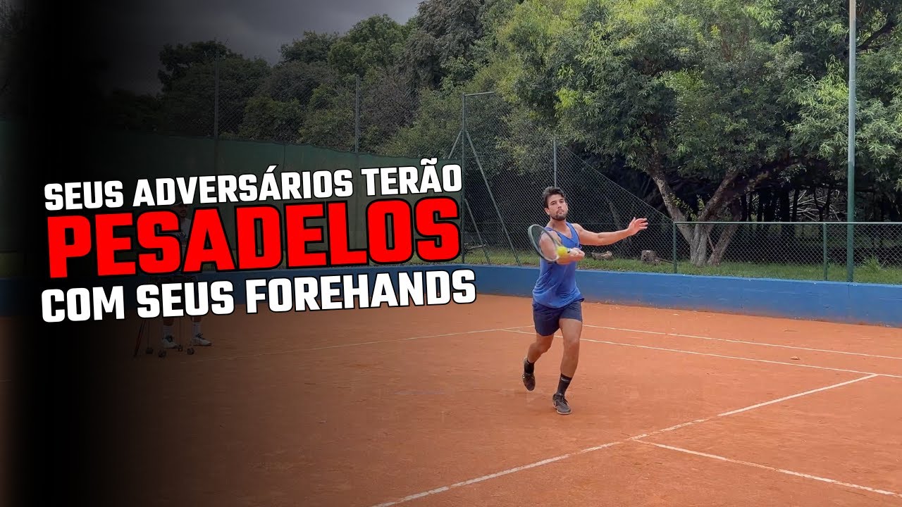 3 Exercícios que colocam muita potência no seu forehand