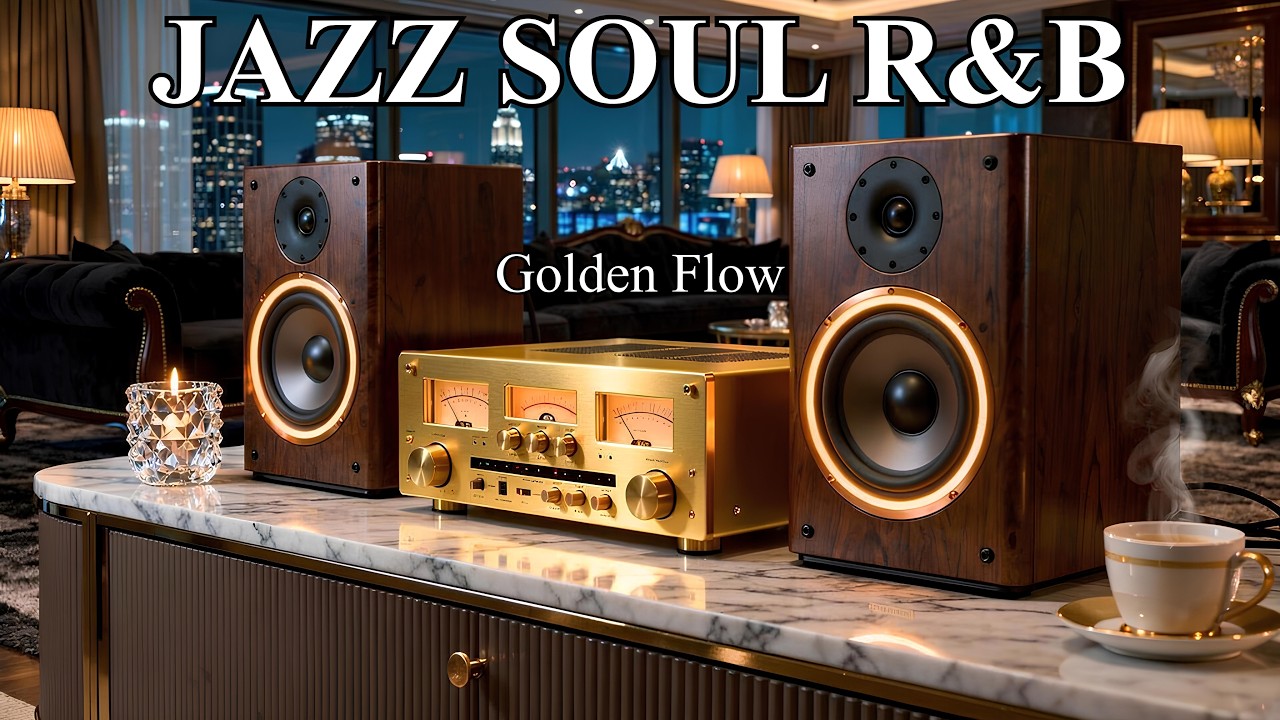 Jazz & Soul R&B – Smooth Lounge Beats for Relaxation & Deep Focus | Night Vibes