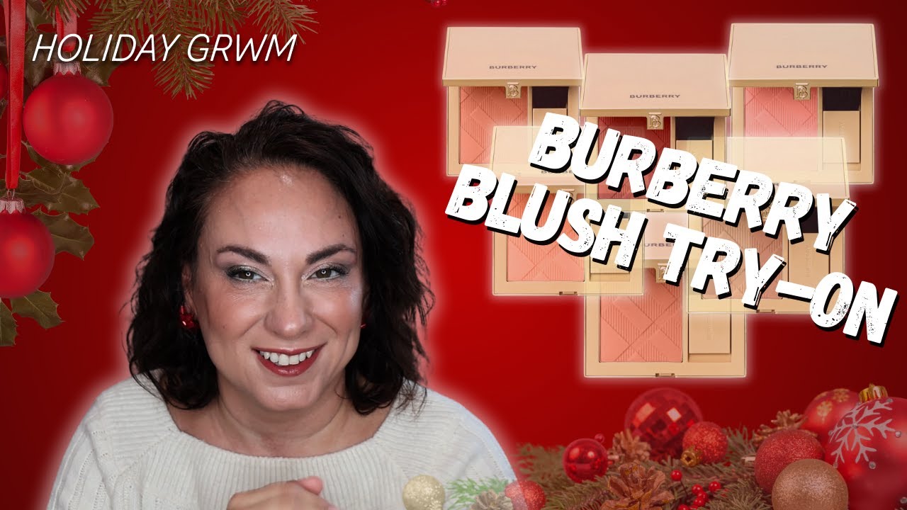 Holiday GRWM | Viseart Green Glam + Burberry Blush Try-On (Full Collection!)