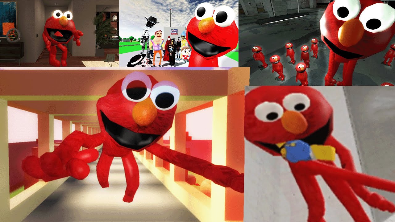 Gmod Elmo Nextbot 2023 Scream Compilation *ГРОМКОЕ ВНИМАНИЕ*