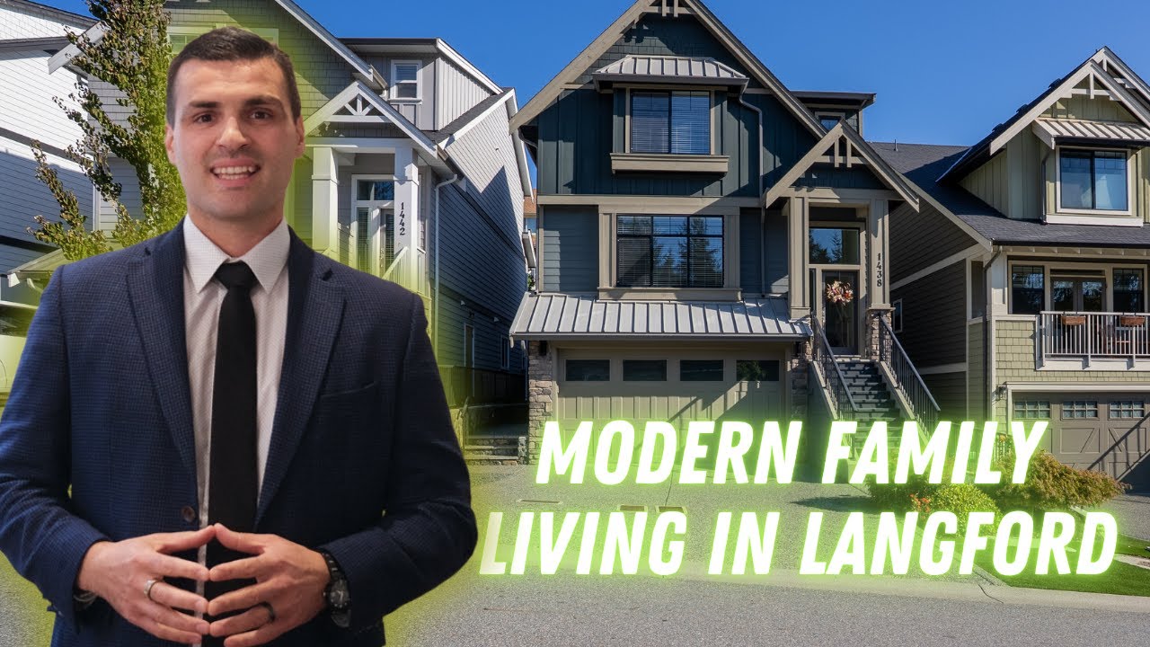 Beautiful 3-Level Family Home With Suite in Langford