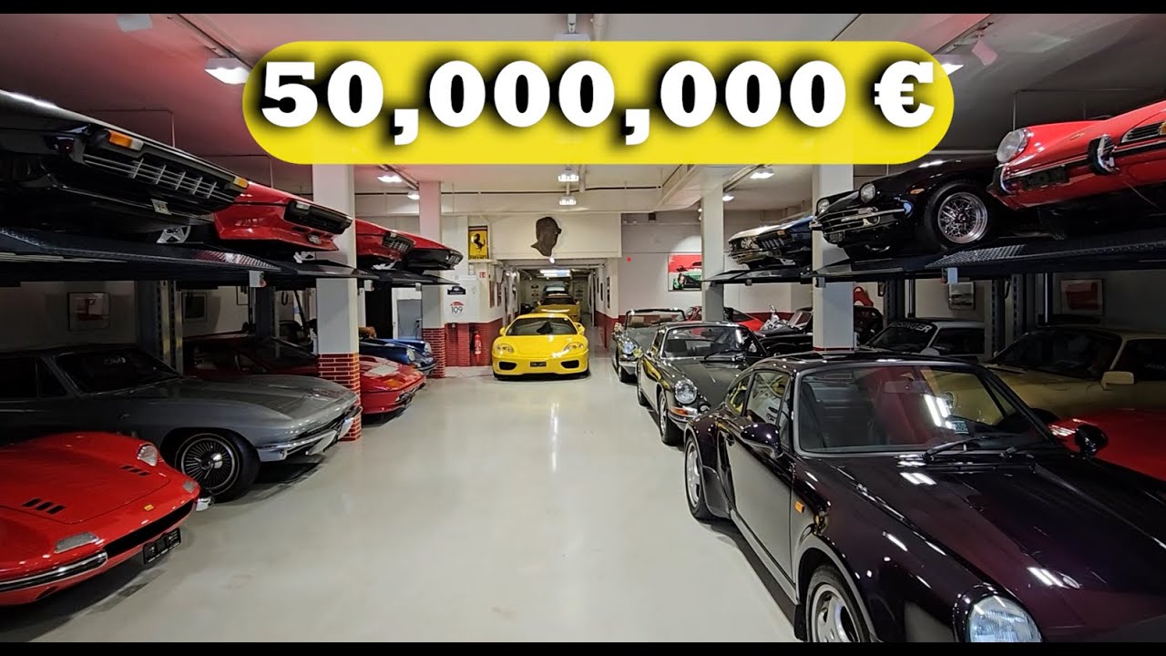 Plus de 50 millions d'euros de Supercars🥵🤑!! Le plus beau garage de Suisse !!