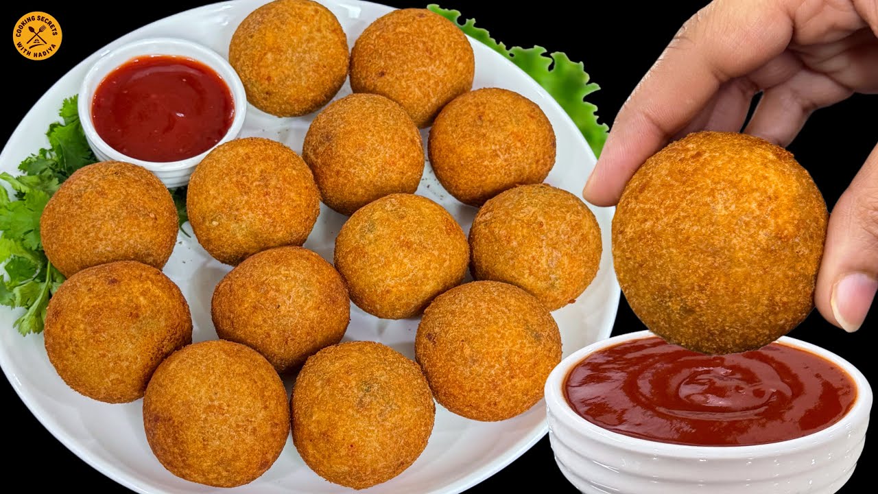 Crispy Potato Chicken Balls Recipe | Easy Aloo Snacks | Make & Store Ramadan Special 2026