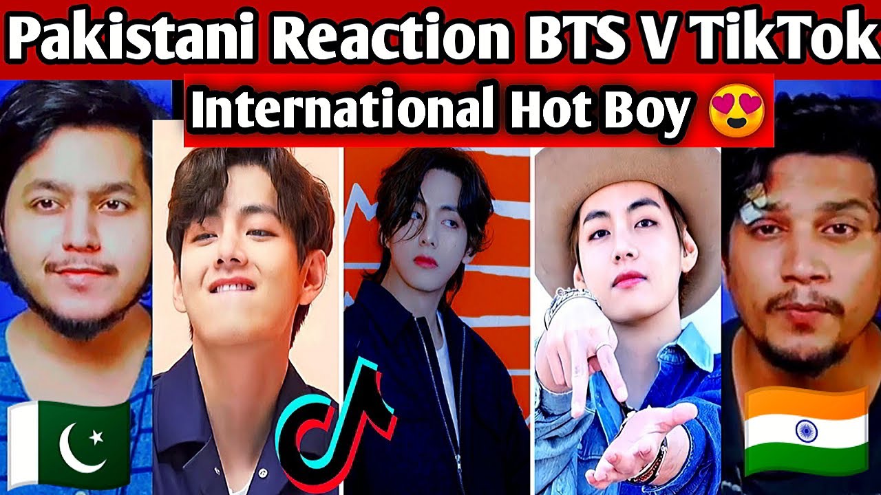 Pakistani reacts to Kim Taehyung Tiktok |💜| V BTS | BTS | Dab Reaction
