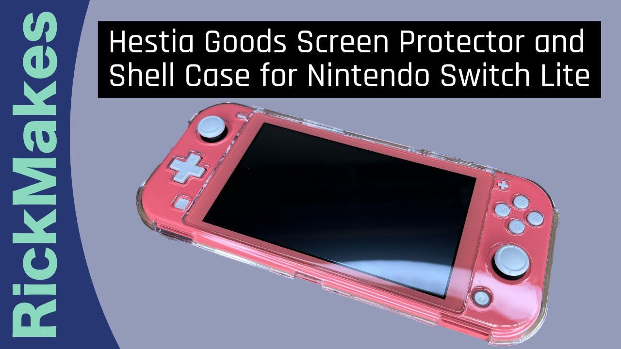 Hestia Goods Screen Protector and Shell Case for Nintendo Switch Lite