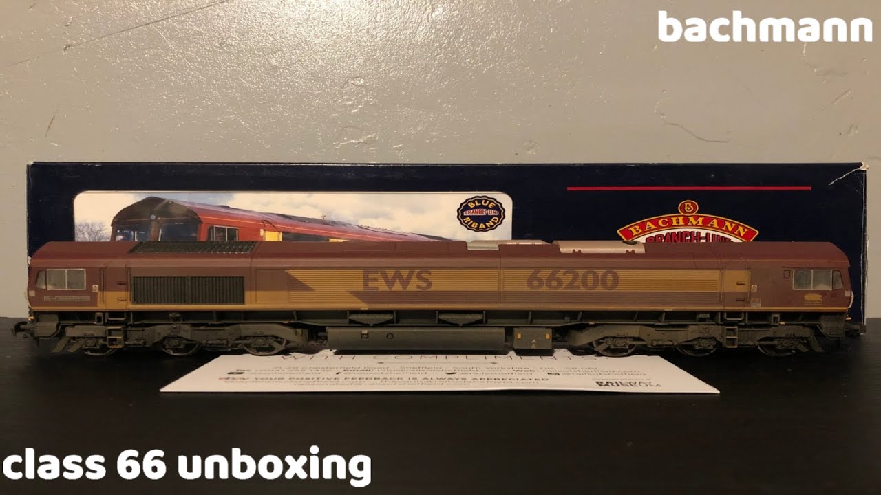 Bachmann Class 66 Unboxing! [EWS]