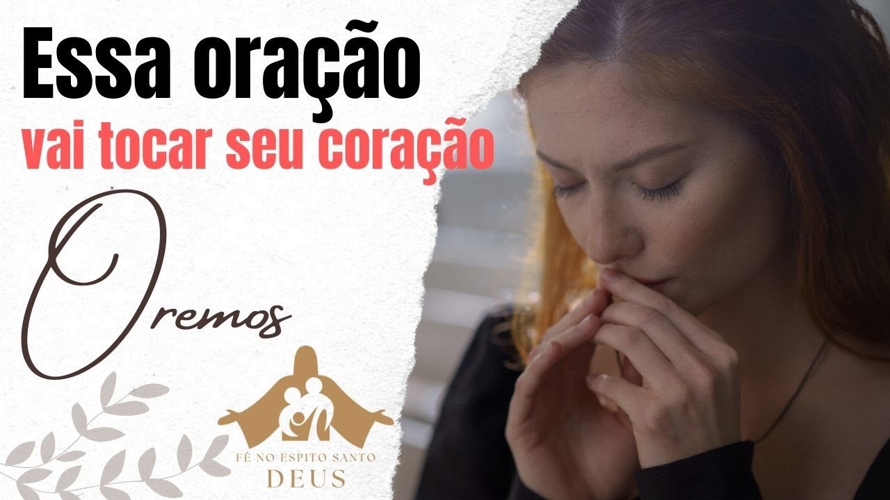 Poder do Espirito Santo - Deus quer falar com você através desta oração