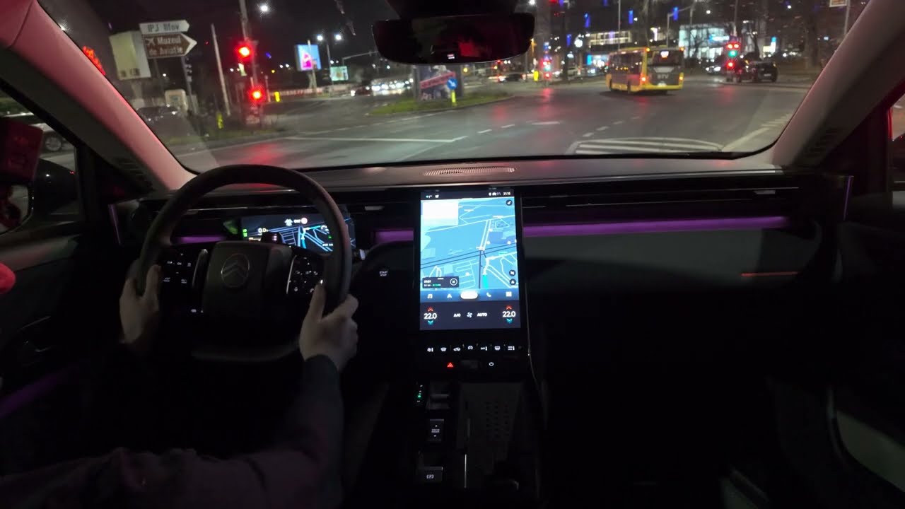 Test Drive Citroen C5 Aircross 2026 at Night