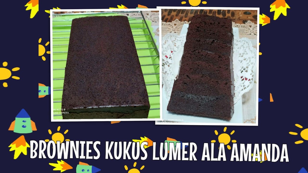 Resep Brownies Kukus Lumer Ala Amanda
