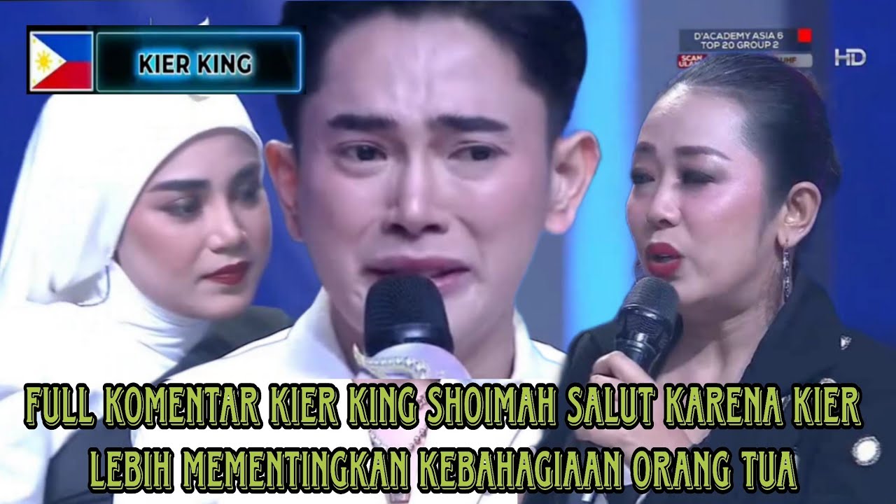 satu studio pecah tangis dan air mata Komentar kier king Terima kasih bunda da asia 6 2023