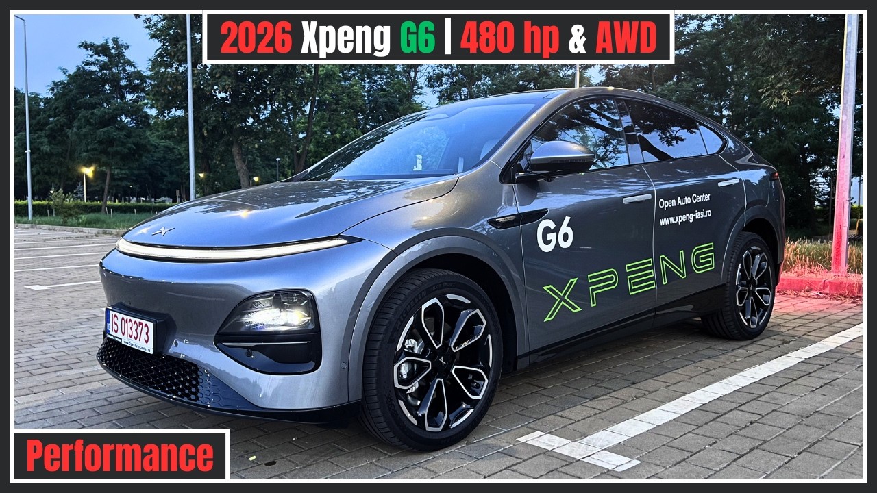 2026 XPENG G6 (Performance) Ambient Lights & Night Review