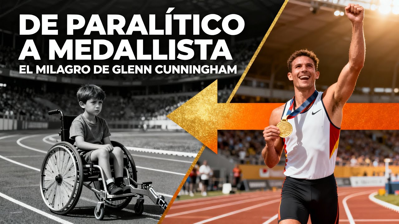 De paralitico a medallista. El milagro de Glenn Cunningham.