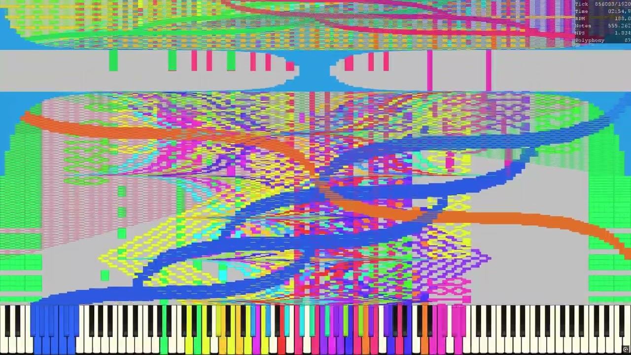 (Black MIDI) Tau 2 12Million Notes
