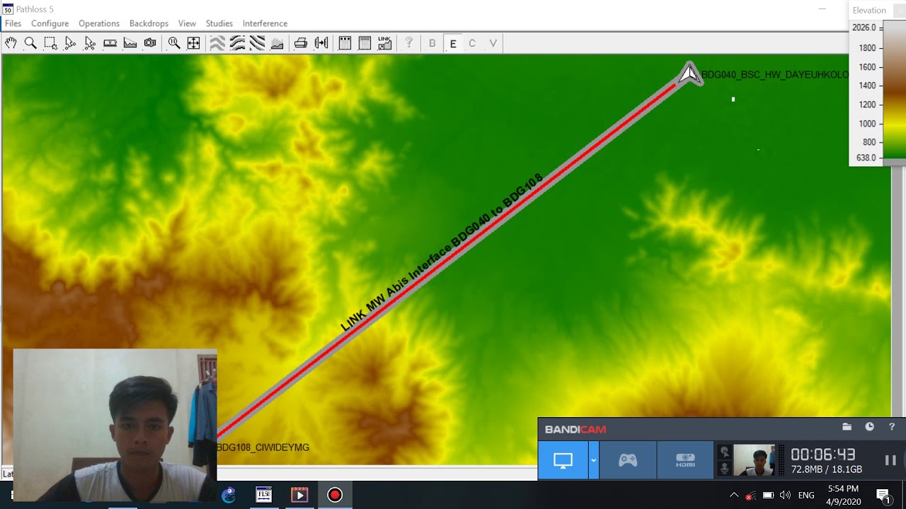 MICROWAVE LINK PLANNING Menggunakan Software Pathloss 5