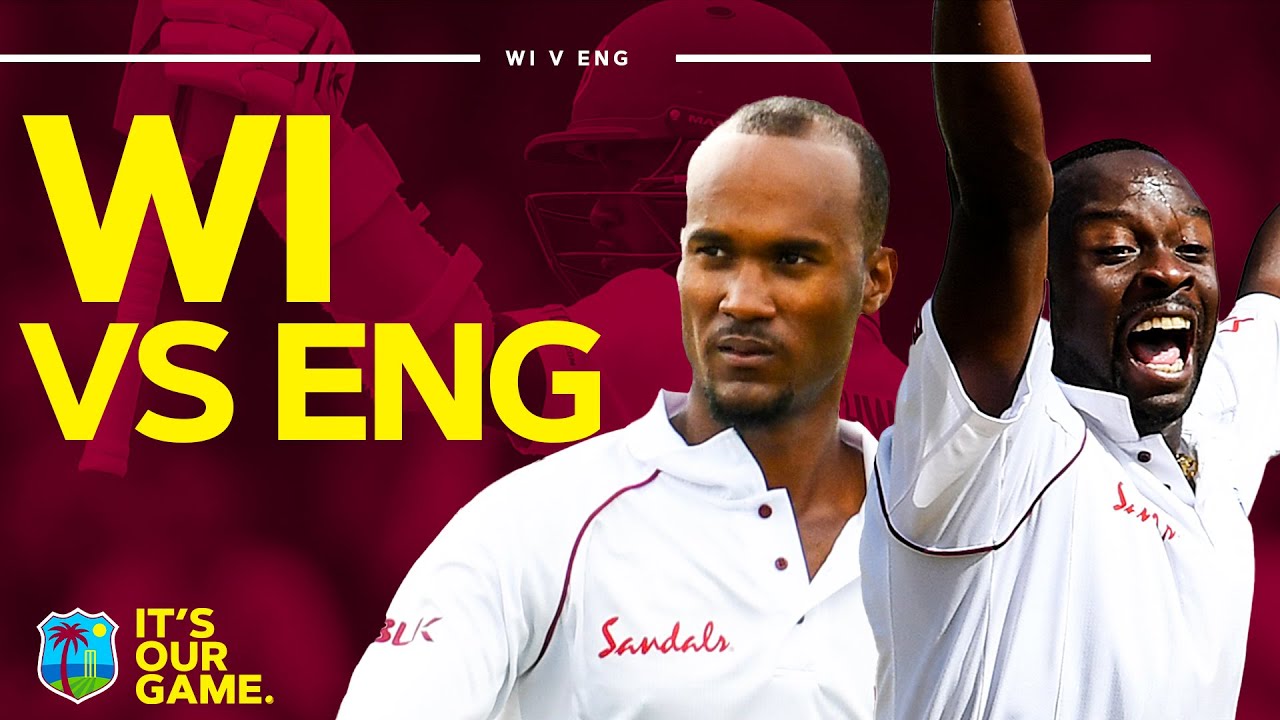 Brathwaite Leads With The Bat & Roach Takes 8-Wickets In The Match | West Indies v England