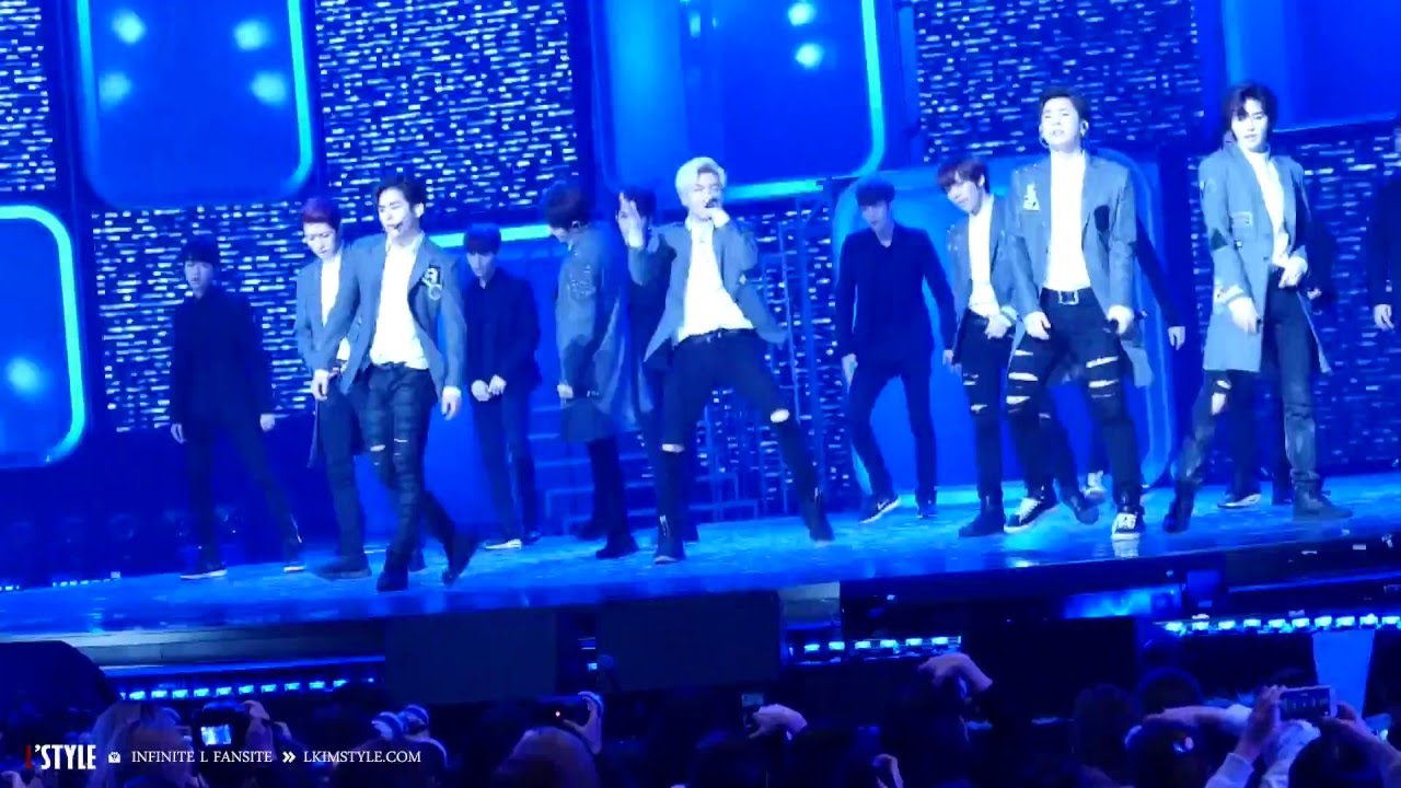 160101 MBC가요대제전 INFINITE - 'BAD'