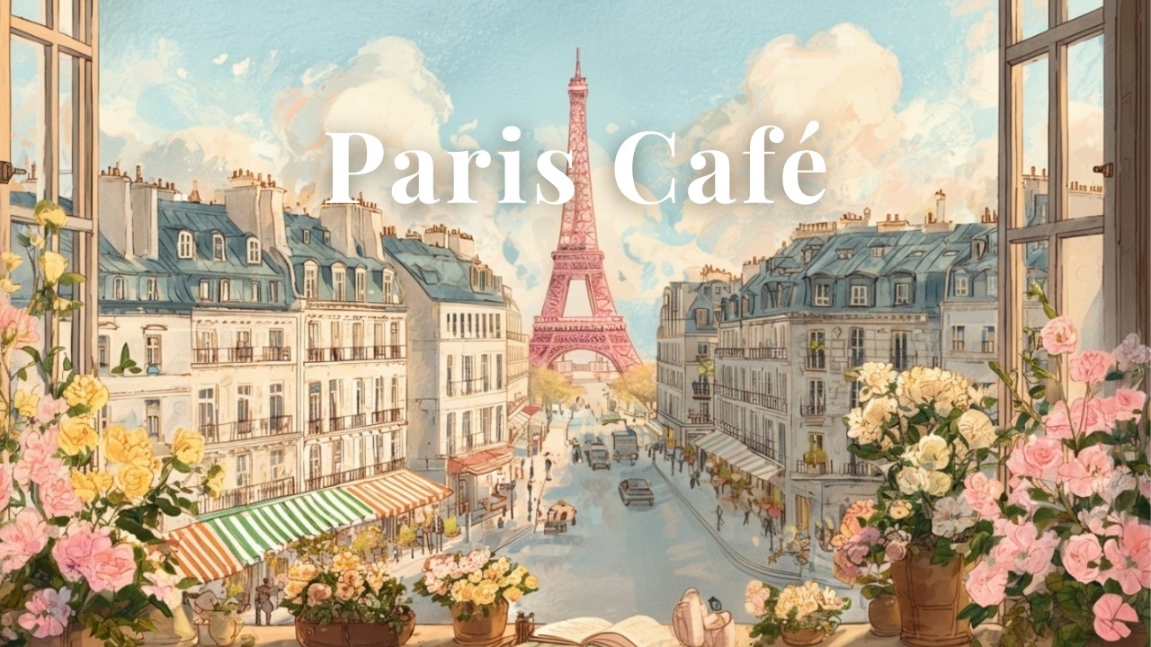 Paris Morning Jazz Lounge☕ | Cozy Café Music for a Gentle Spring Day