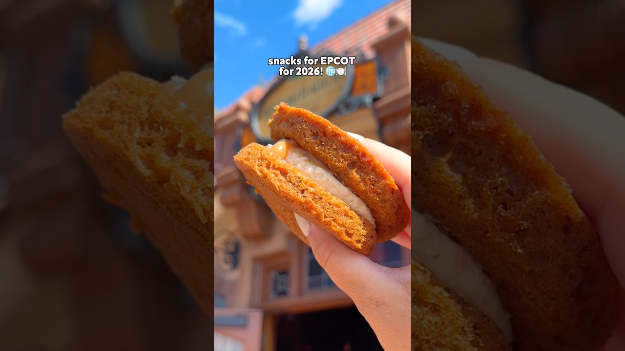 The BEST Snacks for EPCOT in 2026 🍽️🌐