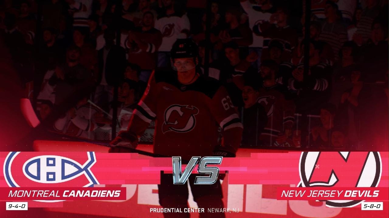NHL 26 - Canadiens at Devils - PS5 gameplay