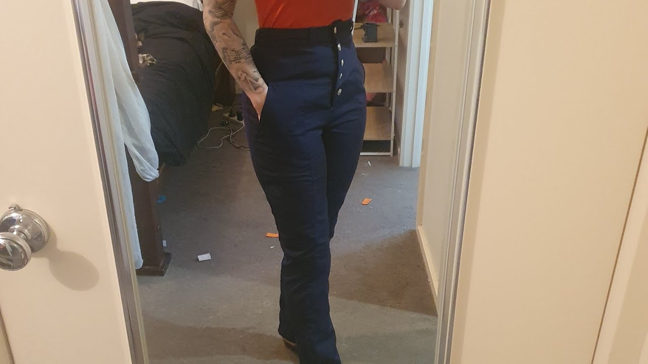 McCalls M8045 pants sewing tutorial