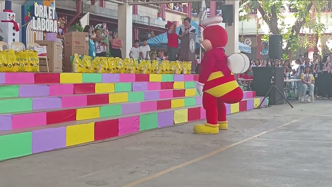 FAMILY DAY SA SCHOOL BIDA ANG SAYA WITH  JOLLIBEE