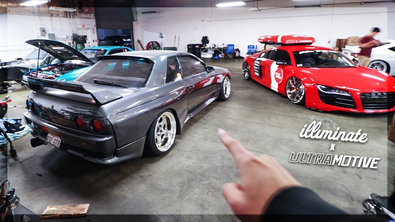 R32 Skyline Meets my Audi R8! [Ultra Roadtrip Ep.9]