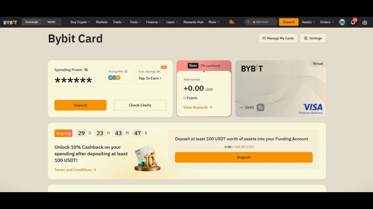 Create a Bybit Virtual Card in Minutes Full Guide | Referral Code is DBO8DOV