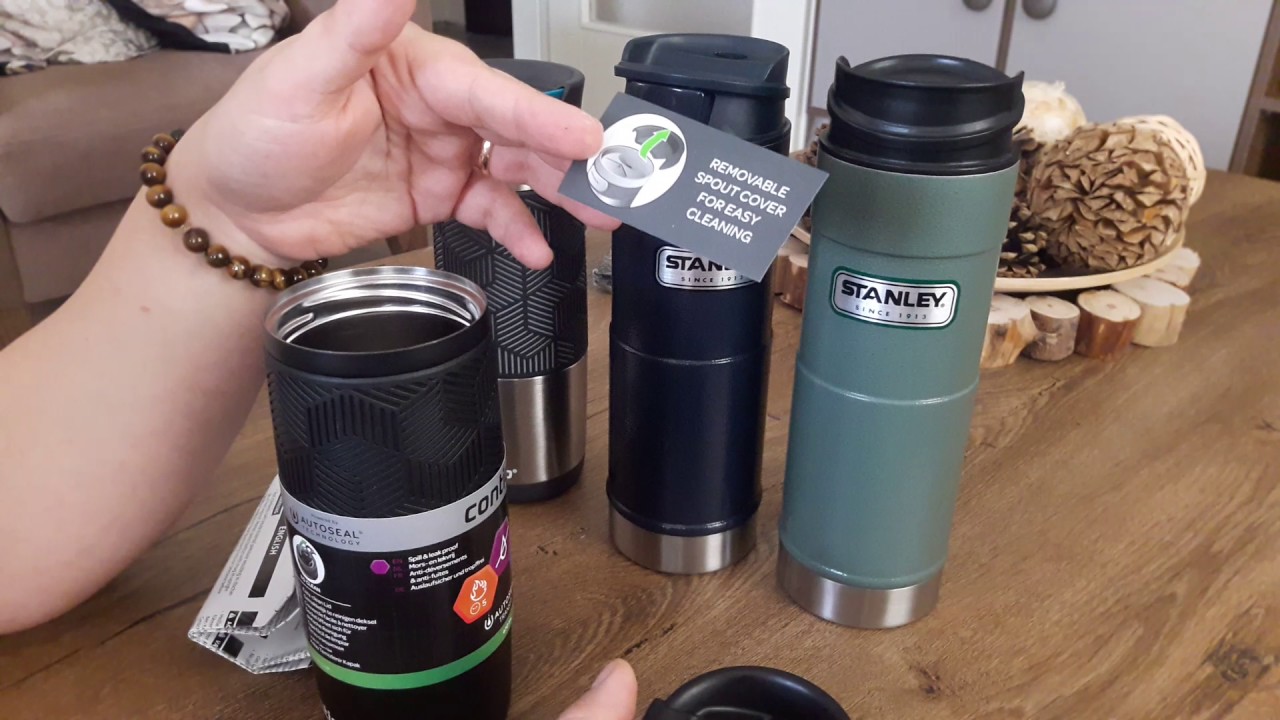 Contigo Metra Transit & Stanley One Hand Mug