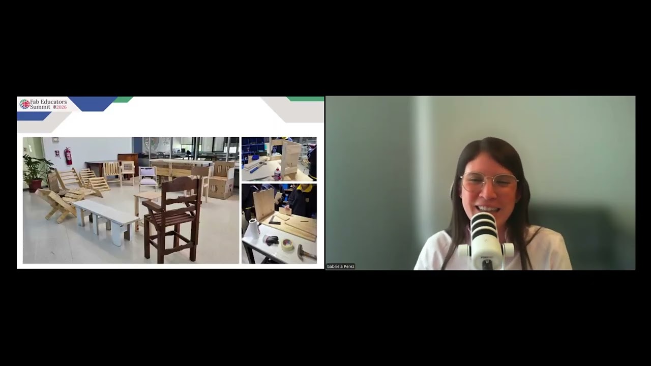 Fab Educators Summit 2026 | Gabriela Perez Iturra | Carpinteria y Fabrication Digital (Spanish)