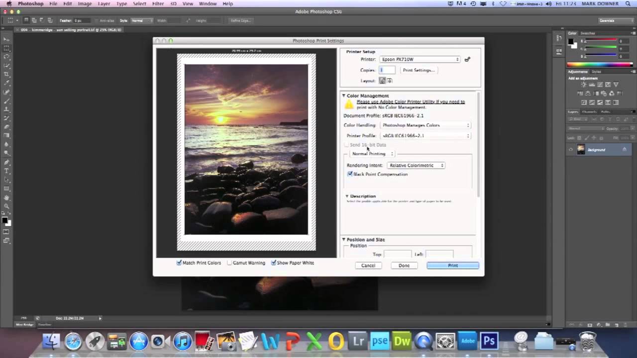 Pure Profiles Step 5 - Installing and using the custom printer profile