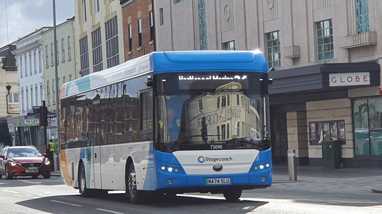 THE NEW GENERATION: Route 36 | NA74SLU/73090 - Stagecoach North East: Yutong E12 Electric