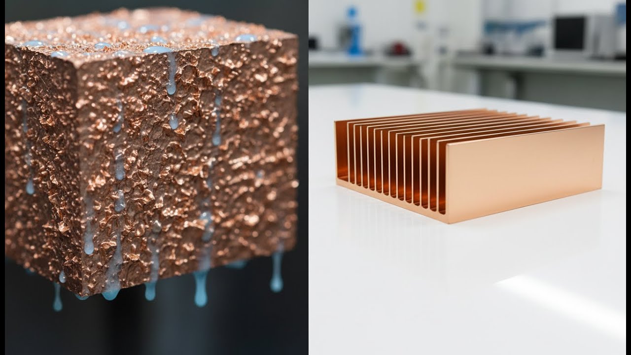 How Electrolysis Grows a Precision Heatsink