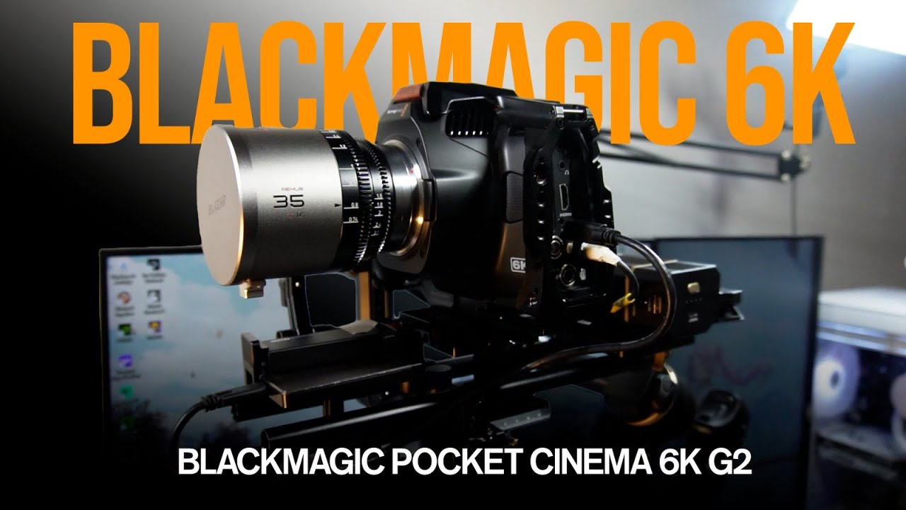 RIG DE CINE DEFINITIVO para la  Blackmagic Pocket cinema 6k G2