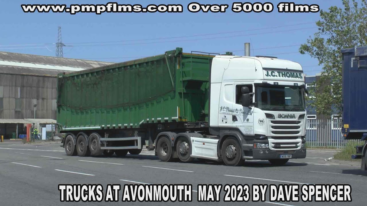 TRUCKS AT AVONMOUTH MAY 2023