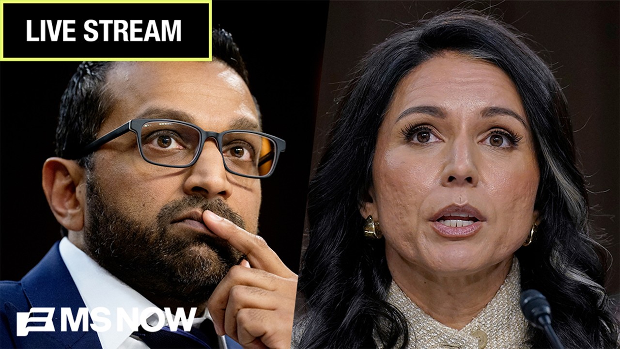 LIVE: Gabbard, Patel testify in worldwide threats hearing before House Intelligence Committee