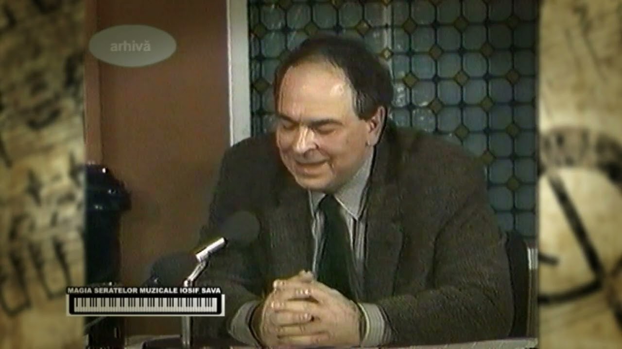 Magia seratelor muzicale Iosif Sava cu Gabriel Liiceanu  (@TVR Cultural)