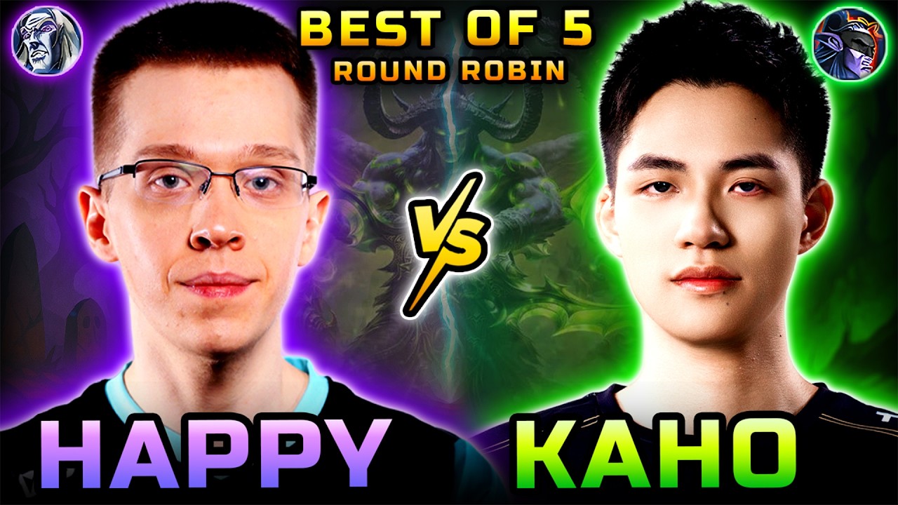 HAPPY vs KAHO - BEST OF 5 - YouTiao Cup 5
