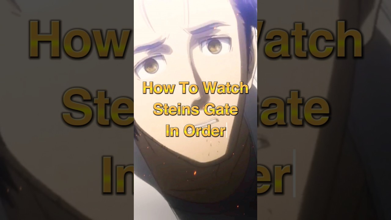 Steins;Gate Watch Order