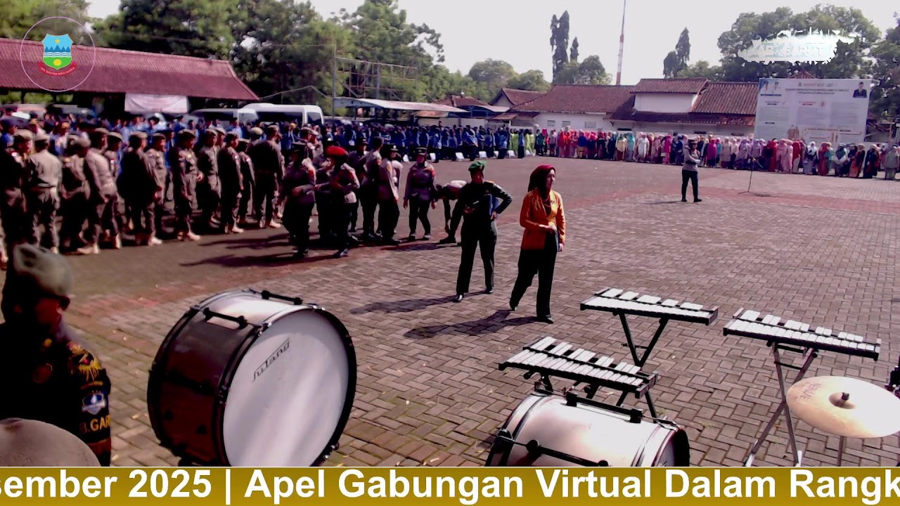 Apel Virtual Gabungan Di Lingkungan Pemerintah Kabupaten Garut 22 Desember 2025
